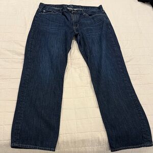 363 Vintage Straight Lucky Brand Men's Dark Blue Jeans